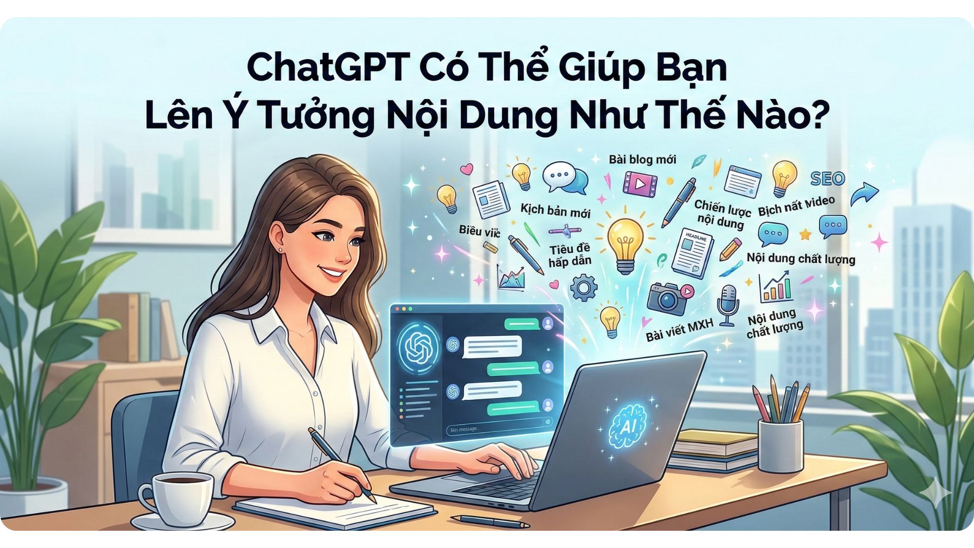 ChatGPT Có Thể Giúp Bạn Lên Ý Tưởng Nội Dung Như Thế Nào?